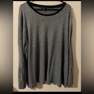 Lucky Brand Sweater Flare Sleeves 3X